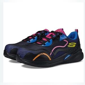 SKETCHERS WORK CARBIX COMP SLIP RESIST SAFETY TOE MEMORY FOAM SHOE SIZE 8